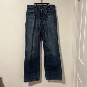 7 For All Mankind Dark Blue Bootcut Jeans